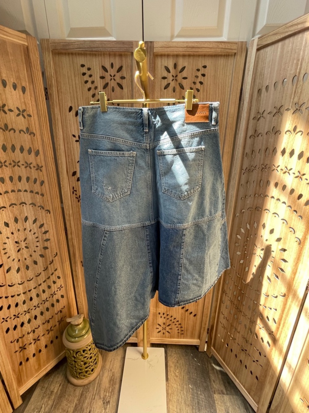 NWOT We The Free Piece Of Work Denim
Midi Skirt - Picture 7 of 13